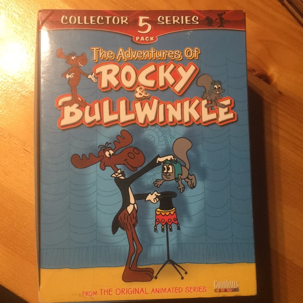Rocky and Bullwinkle Collector 5 series VHS